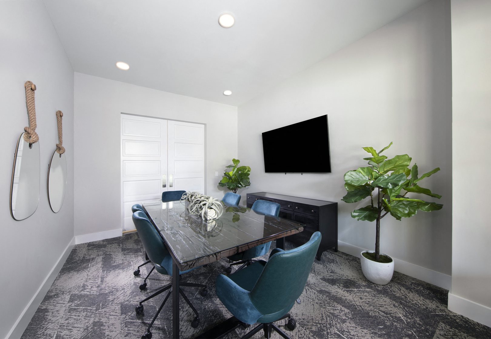a cnference room